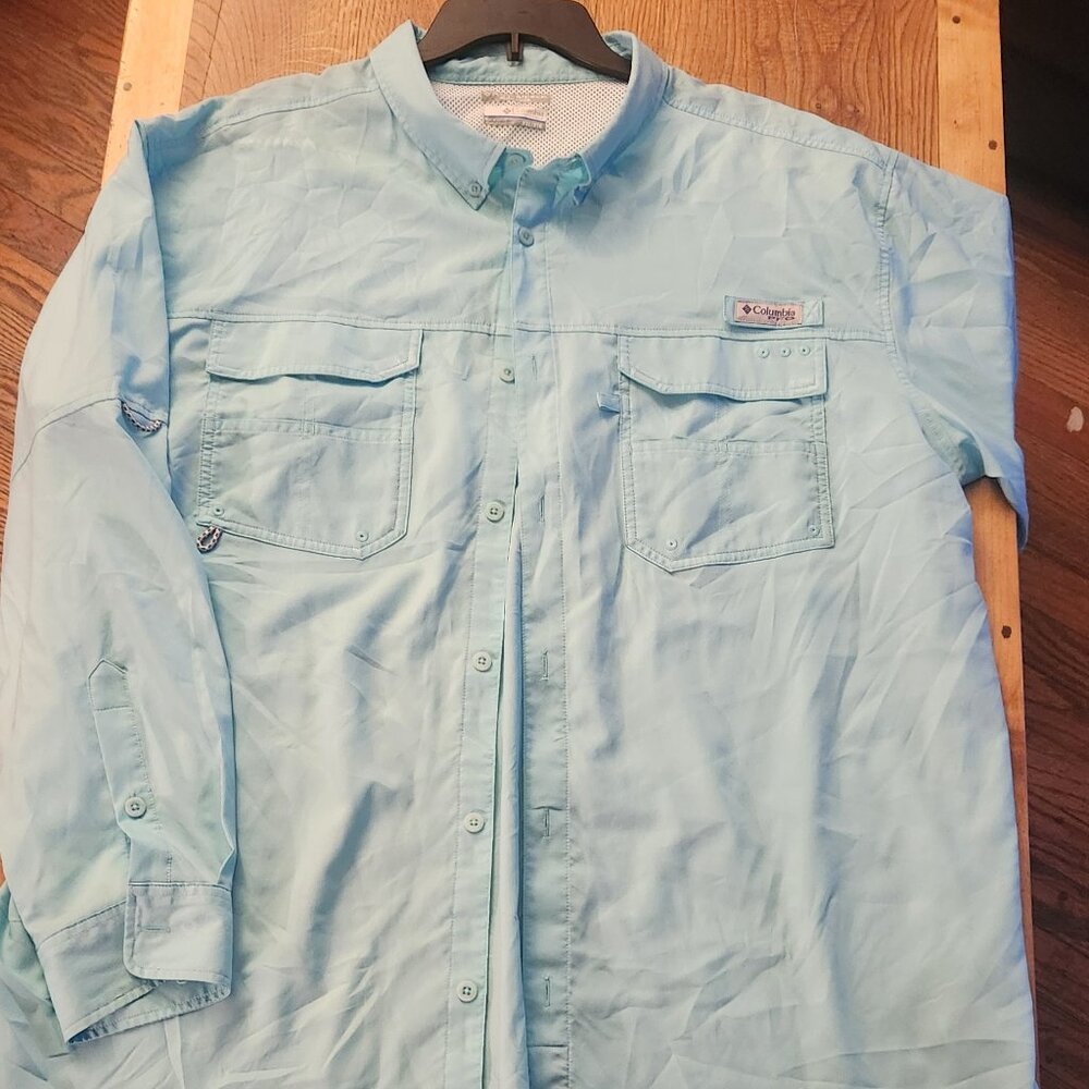 Columbia PFG Omni-Shade Bood n' Guts long-sleeved Shirt